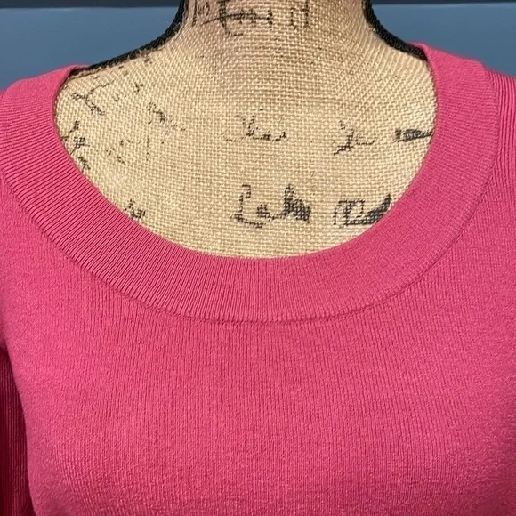 New York & Company Dark Pink Sweater Large - Picture 2 of 8